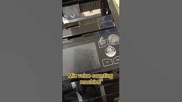 Mix value counting machine #repairing #machine #repair #money #factory
