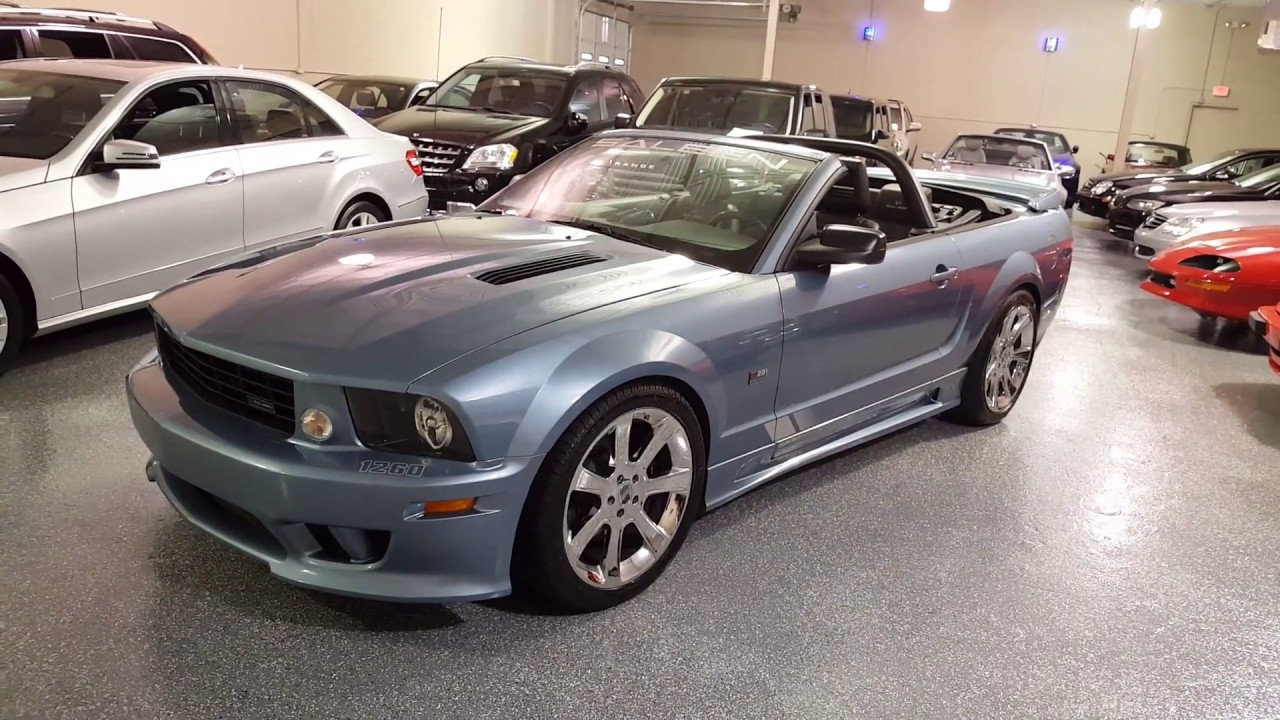 2005 Mustang Saleen S281sc Convertible Sold Plymouth Mi