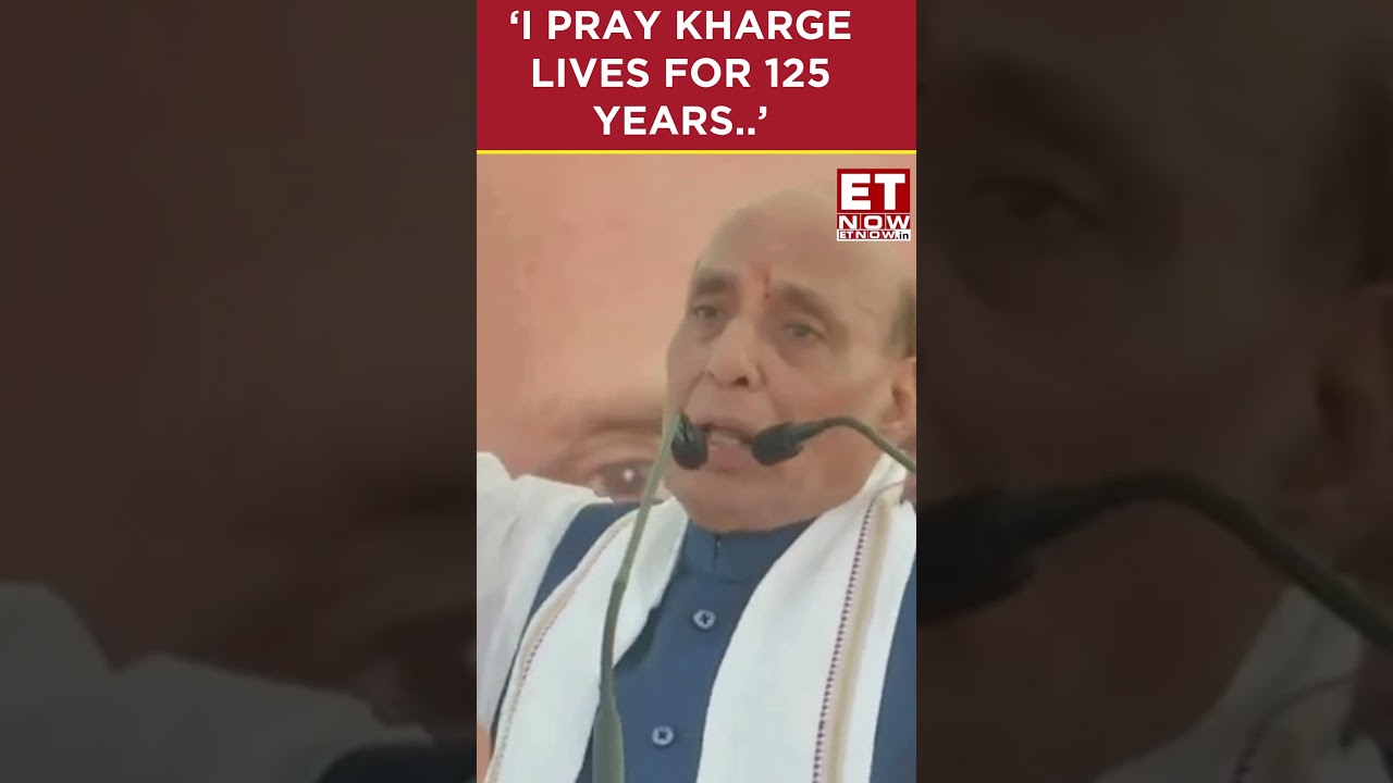May Kharge Live for 125 Years While PM Modi Stays in Power: Rajnath Singh's Sharp Reply to Congress