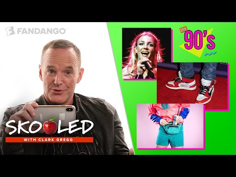 Captain Marvel's Clark Gregg Schools You On 90's Trends | Fandango All Access