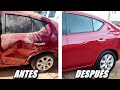 NIVEL EXPERTO | REPARANDO UN CHOQUE DE AUTO FUERTE | Nissan Versa