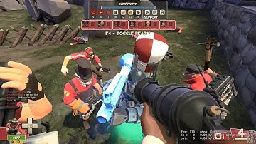 Mann VS Machine bug - lone robot soldier