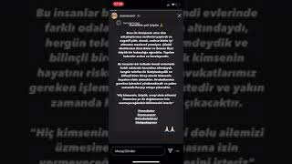 Enes Batur - Ecenaz Üçer - Korona Açıklaması