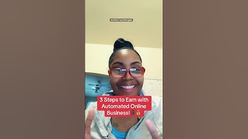 3 Steps to Earn Daily with an Automated Online Business!