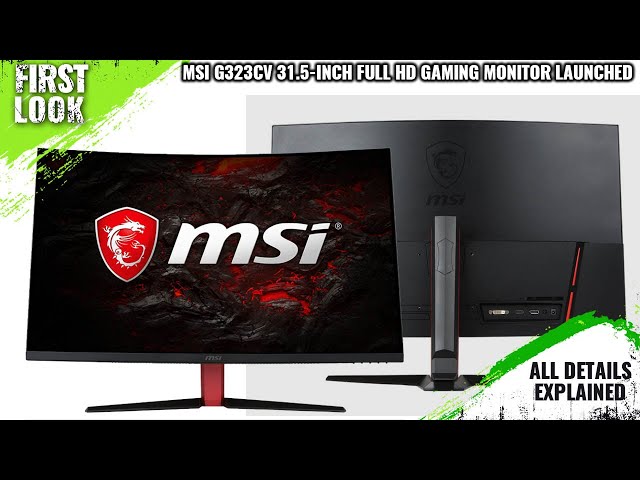 MSI CURVED GAMING 32インチ モニター(G323CV) MSI G323CV Curved