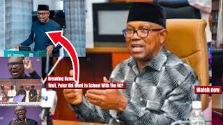 Wait, Peter Obi Went to School With The VC?