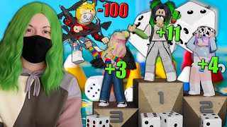 ПОБЕДИЛА В НАСТОЛКЕ! ДОШЛИ ДО КОНЦА! Roblox Board Game Insanity