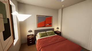 Interactive Interior apartment using Unreal Engine 5.5