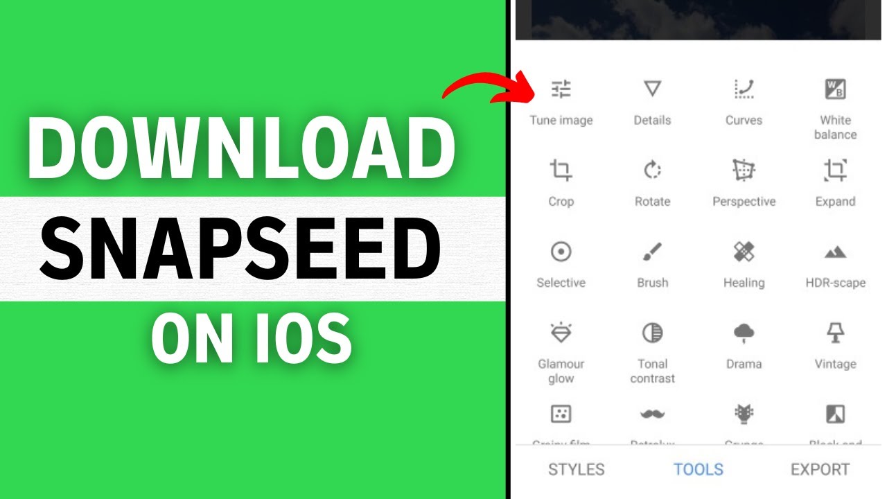 How to download Snapseed on iOS devices