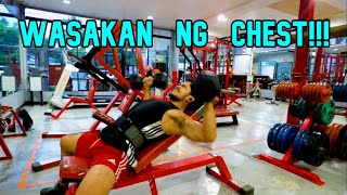 WASAKAN NG CHEST IN THE GYM | Pec Volumizer, Home Cooking Nights, Fitting Everything in My Macros
