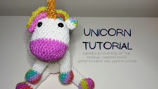How to Make a Unicorn! 🦄 #tutorial #rainbowloom #fypシ #foryou #diy