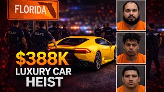 $388K Luxury Car Theft Ring Busted in Florida 🚔 (3 Arrested)