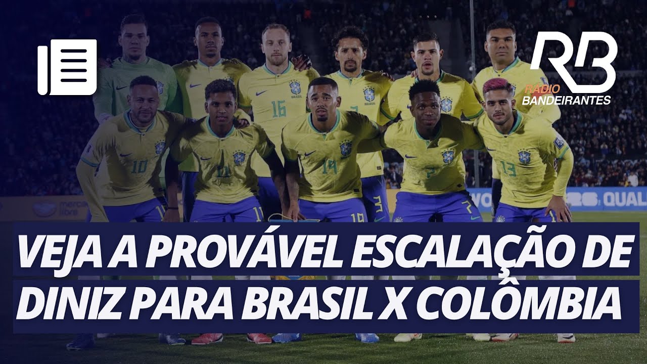 Colômbia x Brasil: veja horário, escalações e onde assistir jogo pelas  Eliminatórias - Esportes DP