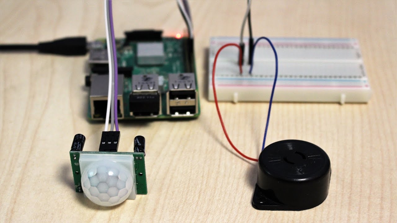 raspberry pi motion detector camera