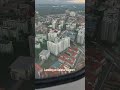 Flight from KL Subang to Seletar Airport | Landing at Seletar Airport