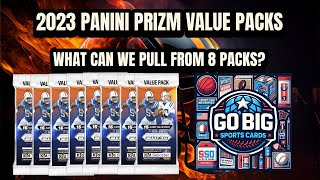 2023 Panini Prizm Football Value 8 Packs Unlimited Surprises