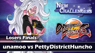 Dragon Ball FighterZ - Losers Finals - unamoo vs PettyDistrictHuncho