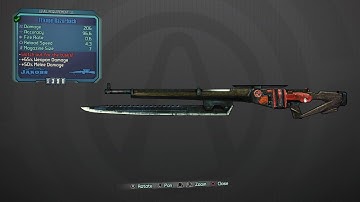 Borderlands The Pre Sequel: Razorback (Unique weapons #16)