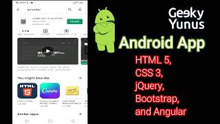 Best Android App for HTML  CSS  JavaScript  LaTeXPHP  SQL pro version    anWriter free HTML editor