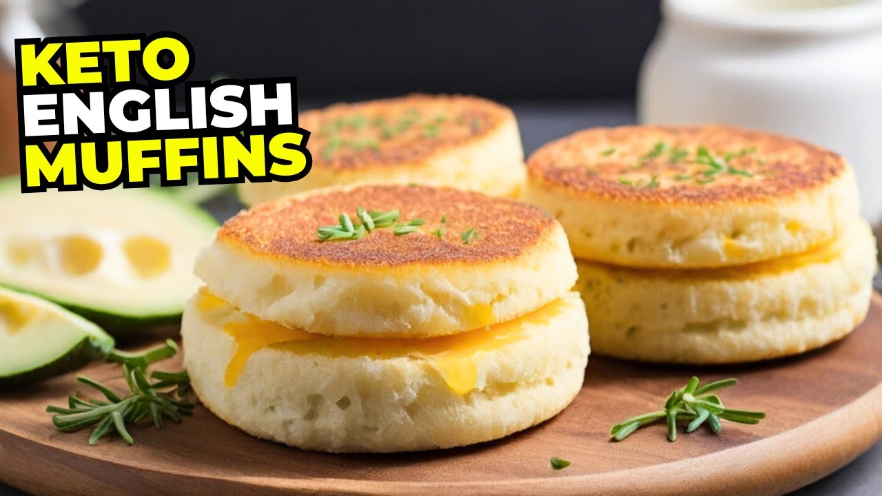 Keto English Muffins | Low Carb & Gluten-Free