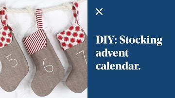 DIY: Stocking Advent Calendar
