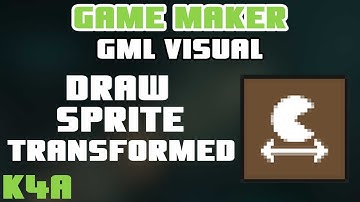 Draw Sprite Transformed - GameMaker GML Visual