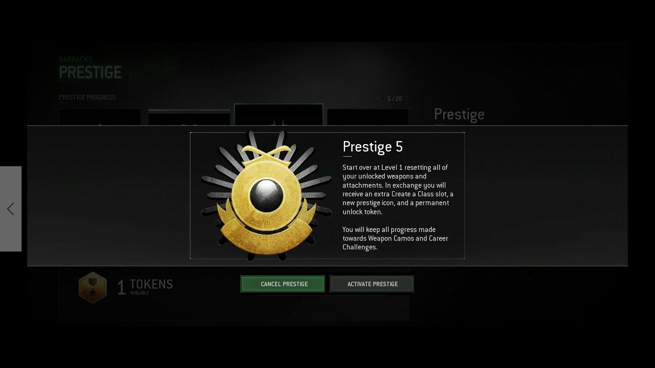 MWR : PRESTIGE 5