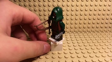 Lego Custom Minifigure: Connor Hawk aka John Diggle Jr aka Green Arrow from 2046