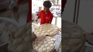 Most Amazing Bulk Idli Making Rs. 40/- Only #hyderabadfood #shorts screenshot 4