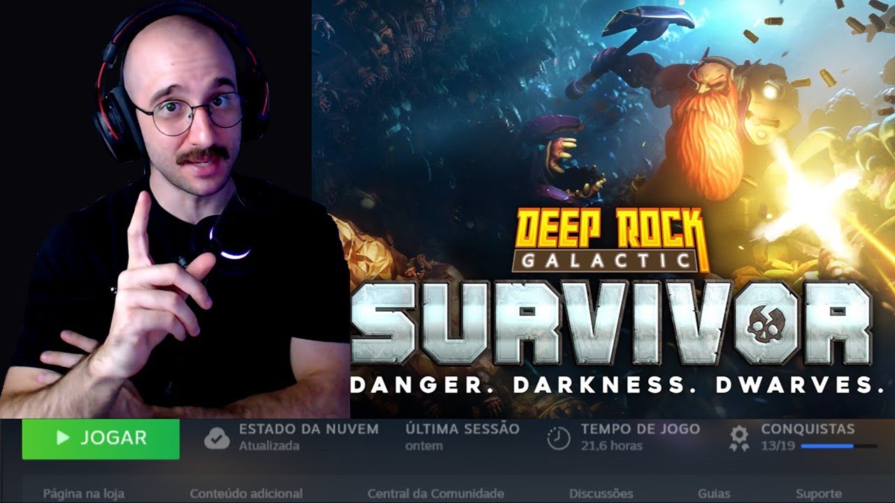 REVIEW DEEP ROCK GALACTIC SURVIVOR DEPOIS DE 20H JOGANDO, VALE A PENA?
