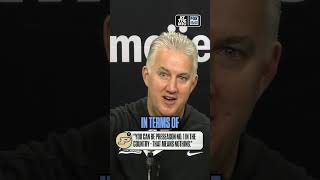 Matt Painter on Purdue’s tough home losses this season #purdue #cbb #basketball