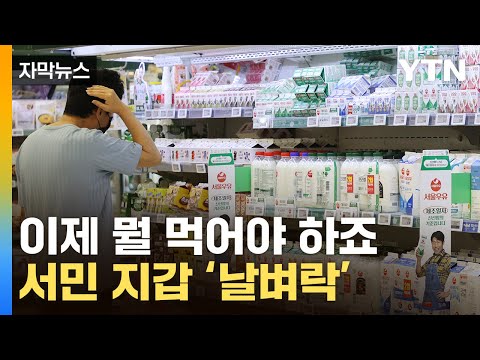 [자막뉴스] 올 것이 왔다...물가 쓰나미에 장바구니 '발작' / YTN