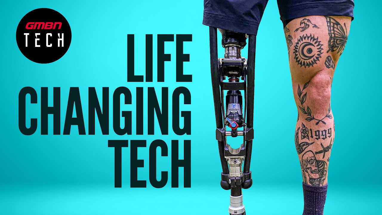 Riding A Mountain Bike With One Leg
