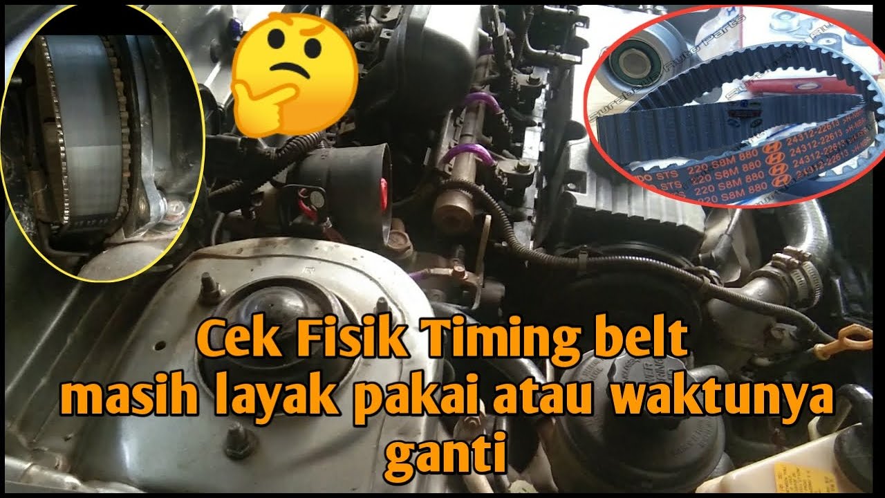 pengecekan timing belt layak pakai atau waktunya ganti YouTube