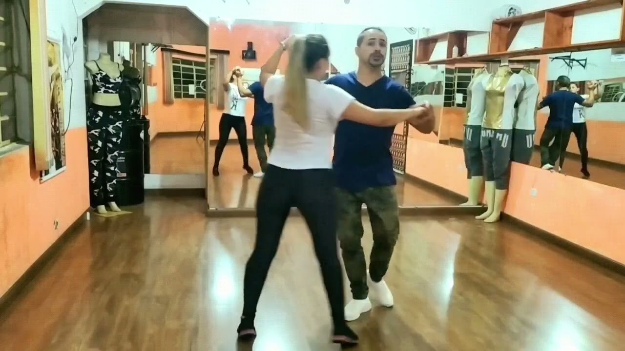 Sergio Telles  zouker vídeo 004 sequência  de giros e outros