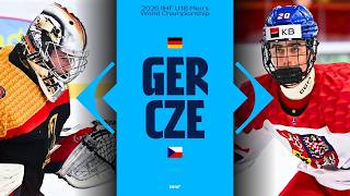 Highlights: Germany vs Czechia | 2026 U18 #WorldJuniors #IIHF