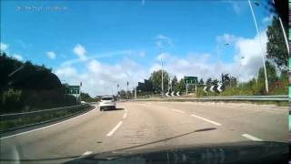 Vw Golf Ov06 Rzf On The A34 21 July 2015 Almost Causes Accident