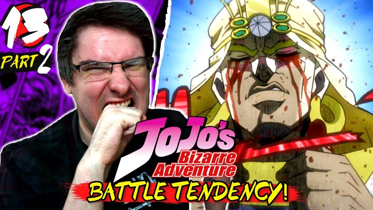 JOSEPH VS WAMUU!! | JoJo's Bizarre Adventure Part 2 Episode 13 REACTION (BATTLE TENDENCY)