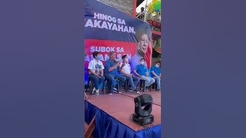 Thank you Senate President Sotto for showing your support
