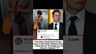 Nicki Minaj Goes To SpaceX… And Says THIS To Elon Musk 👀