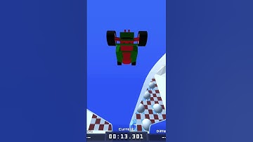 Kacky, but it is on ice?!?! #polytrack #timetrialcompetition #racinggame