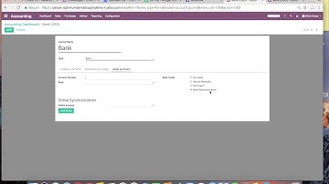 How to Sync Bank with Odoo