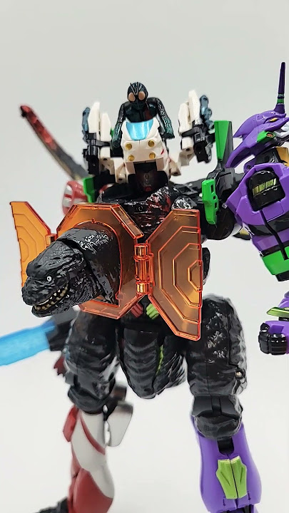 Shin Godzilla, Ultraman, Kamen Rider, Evangelion..Let's combine!! S.J.H.U Project #short #godzilla