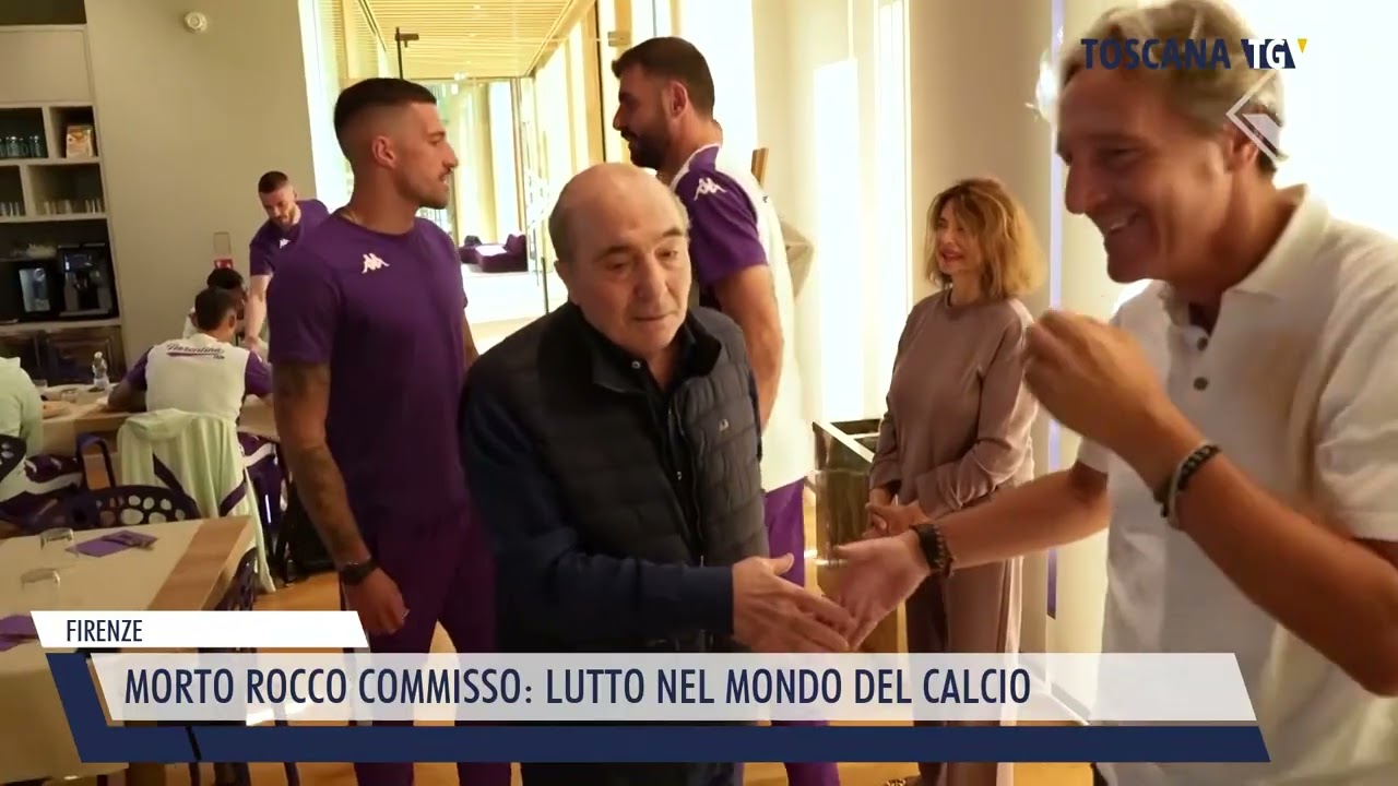 2026-01-17 FIRENZE - MORTO ROCCO COMMISSO, LUTTO NEL MONDO DEL CALCIO