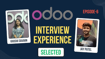 Odoo SWE Interview Experience | Placement Podcast Series | Episode - 6 ft. Jay Patel
