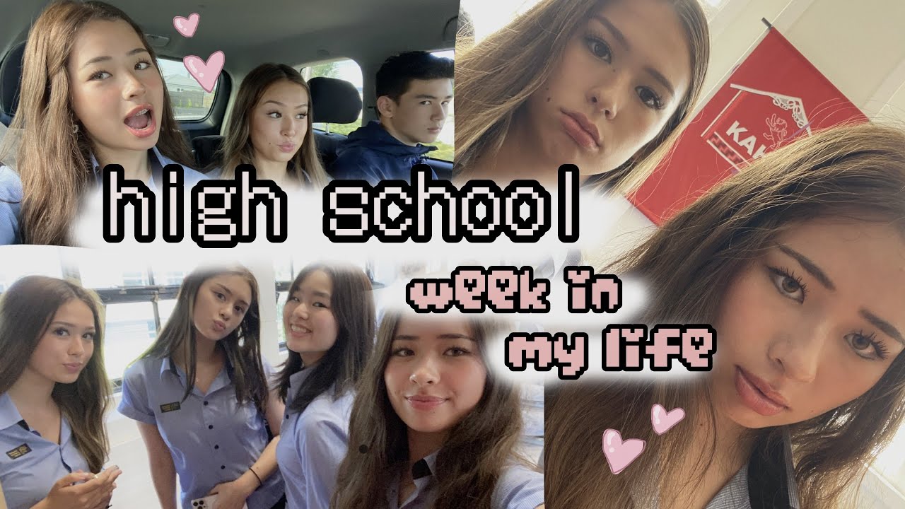 high school week in my life: first day back, lockdown, hanging w/ friends