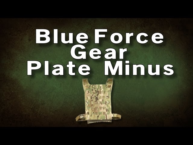 Airsoft GI - Blue Force Gear PLATEminus - Weighs Under 1 Pound