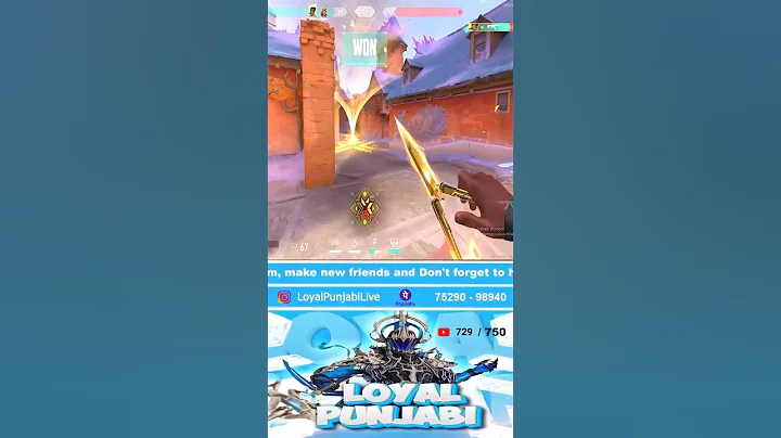 ਪੰਜਾਬੀ 1V3 😯🤯 Champions VANDAL 2025 +Phoenix #valorant #valorantshort #shorts #short #valorantshort