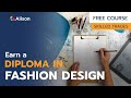 Diploma in fashion design  free online course with certificate