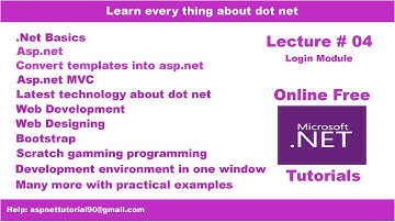 asp.net tutorial for beginners in urdu hindi part 4